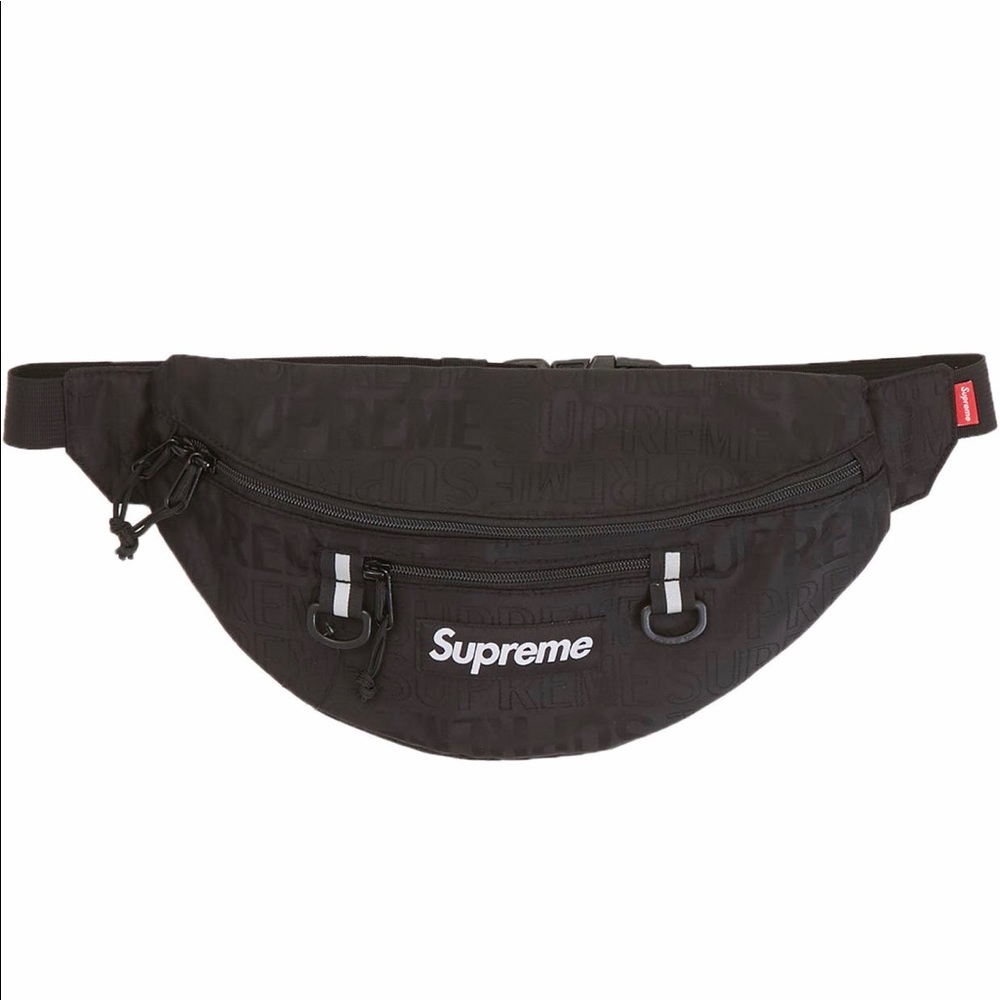 Supreme Waist Bag SS19 Black